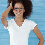 Women's Softstyle® V-Neck T-Shirt