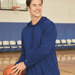 Unisex B-Core Hooded Long Sleeve T-Shirt