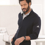 Men's Textured Quarter-Zip Pullover